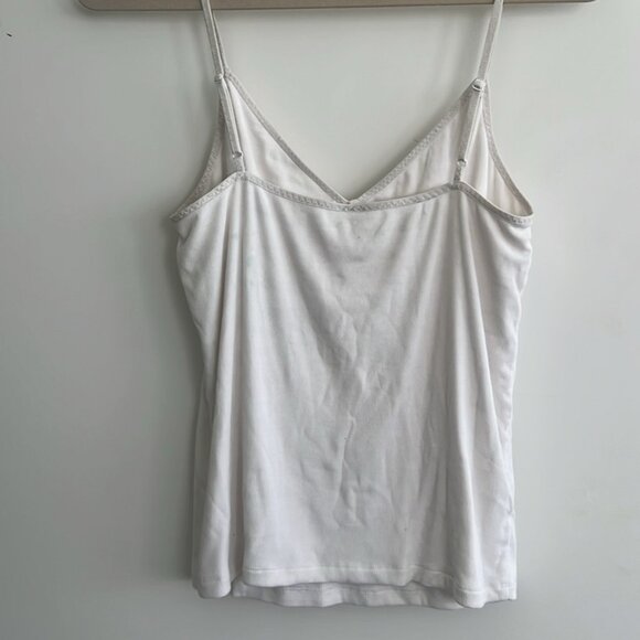 Aritzia Sunday Best Tank Top White, Size L - Picture 3 of 4